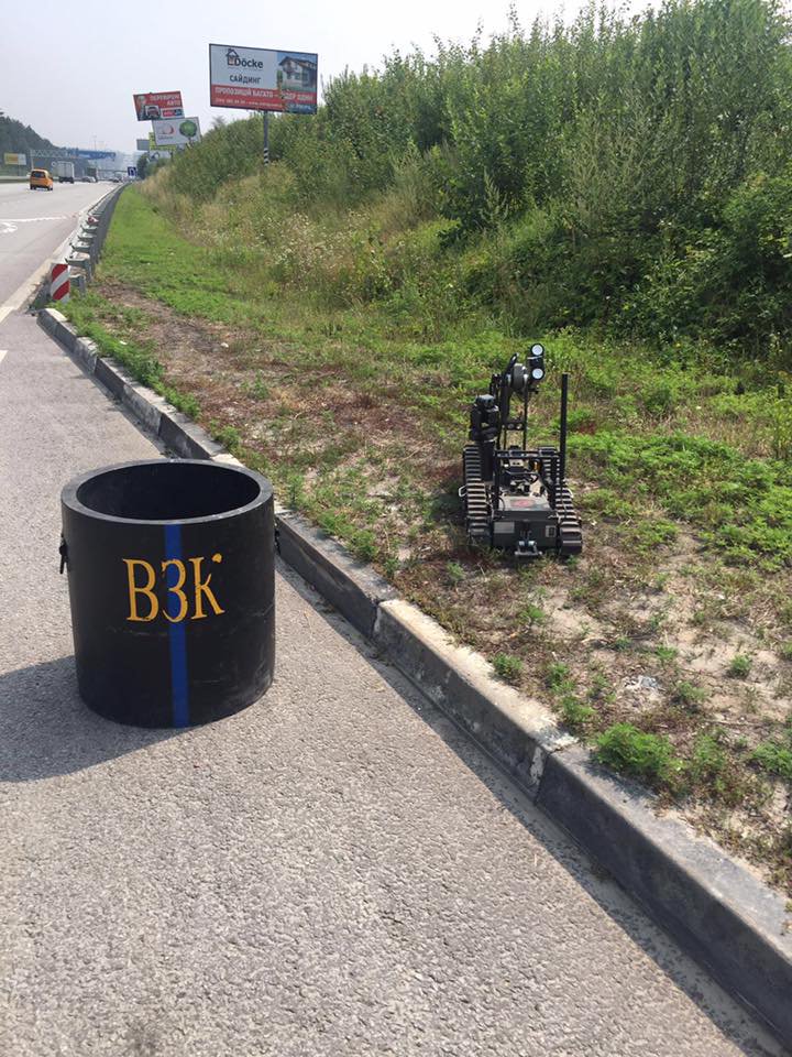 2 F-1 grenades were found on Moscow church march way near Kyiv