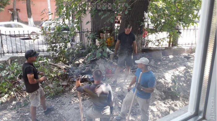 .@USMC repaired Odesa hospital for veterans in between SeaBreeze2016