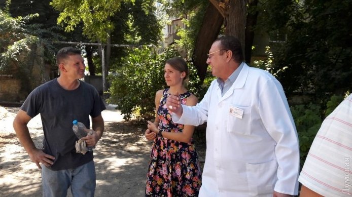 .@USMC repaired Odesa hospital for veterans in between SeaBreeze2016