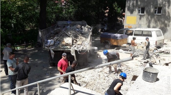 .@USMC repaired Odesa hospital for veterans in between SeaBreeze2016