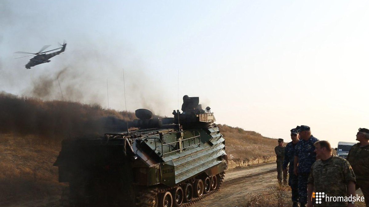 Sea Breeze-2016: U.S troops landing at Zatoka
