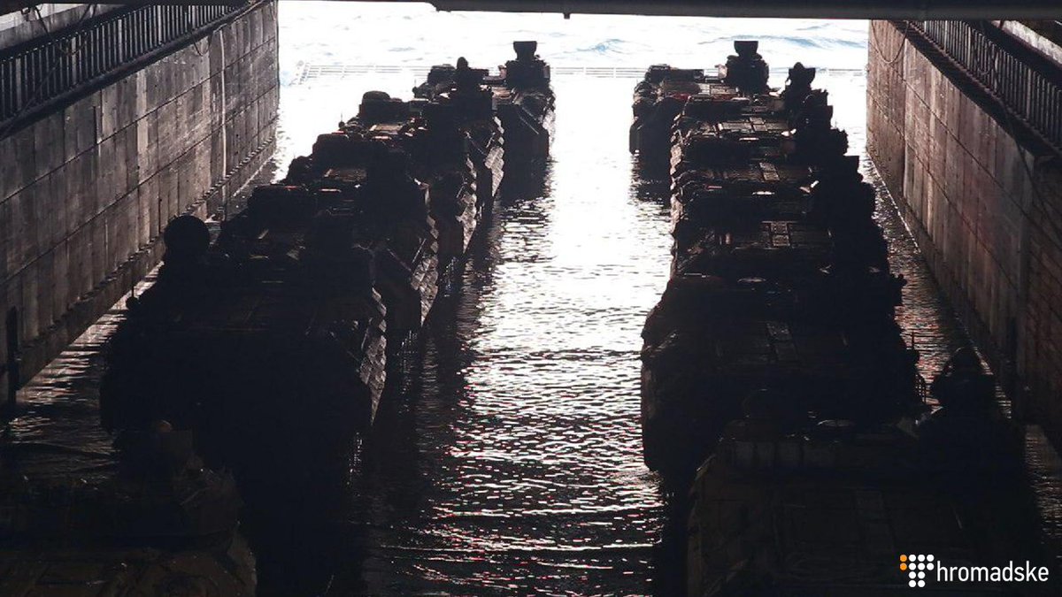 Sea Breeze-2016: U.S troops landing at Zatoka