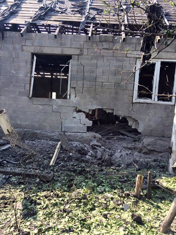 Consequences of attacks in Donetsk last night