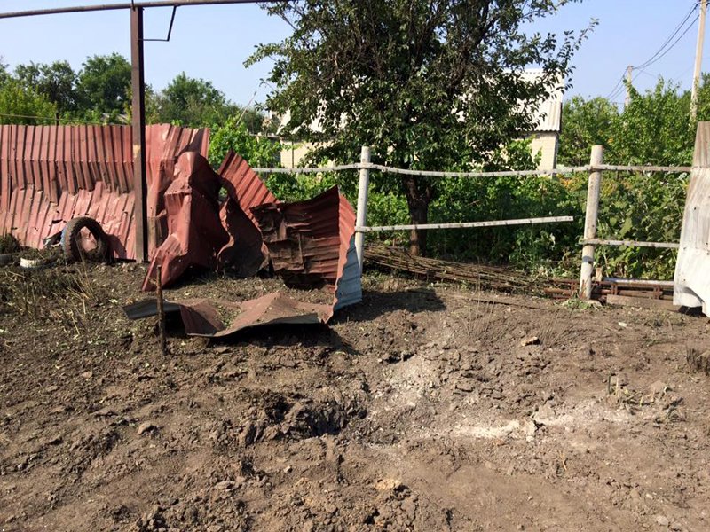Consequences of attacks in Donetsk last night