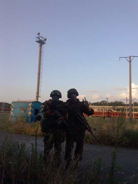 Russian forces in Donetsk today