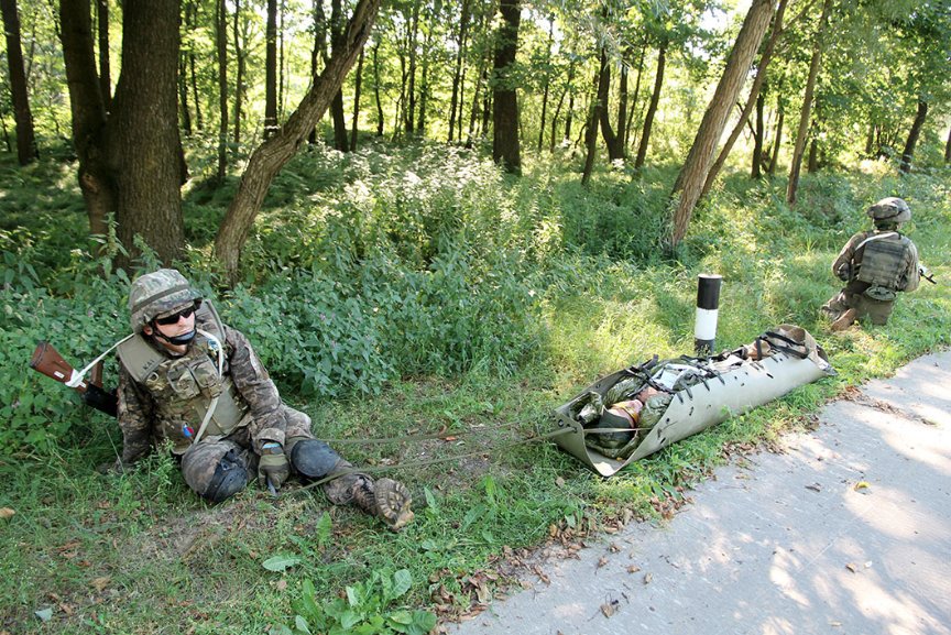 Photos of recent US mil led 68W train the trainer in Yavoriv