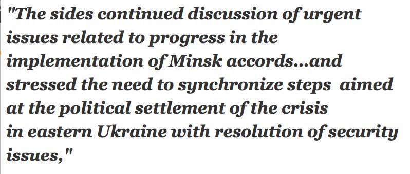Russian MFA statement after the Lavrov-Steinmeier talks on Syria and Ukraine 