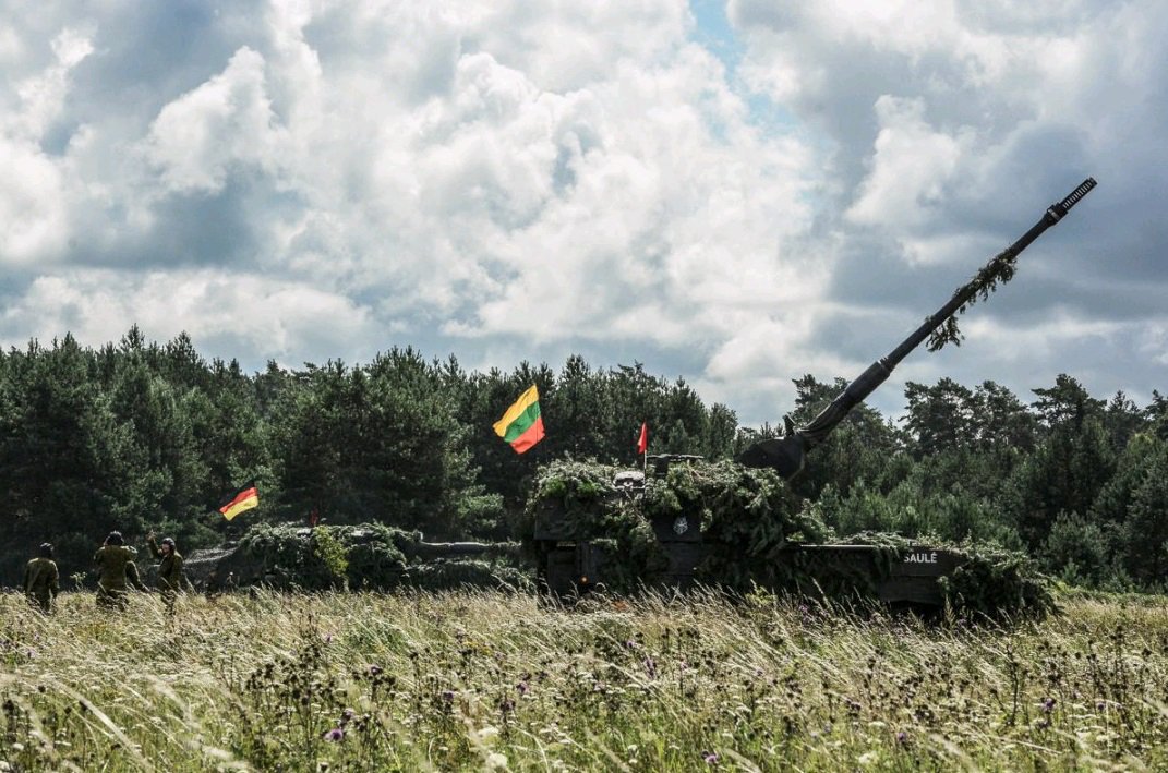 80 Ukr. brigade took part in #FlamingThunder2016 drill in Lithuania