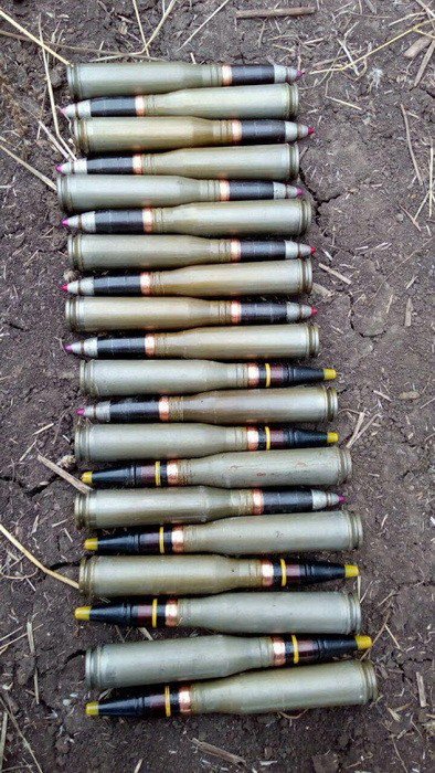Col. Motuzyanyk: UA police confiscate illegal armaments  and  ammo in the ATO area  