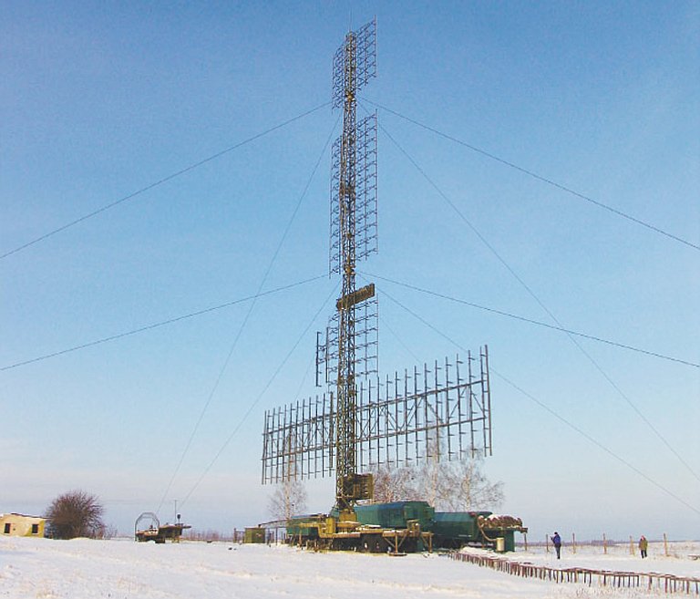 Russia 55Zh6-1 Nebo UYe / Tall Rack 3-Dimensional Surveillance Radar in Belbek AB Crimea  