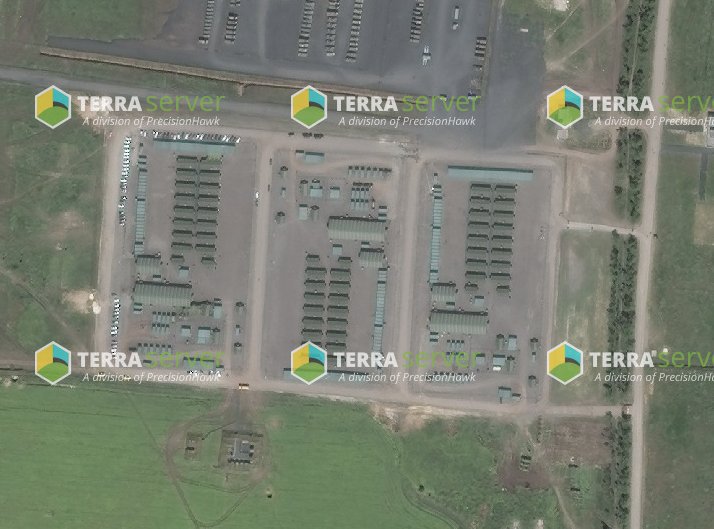 Basecamps Kuzminka and Kadamovsky of Russian army