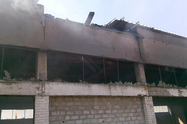 The agro sector of Akhmetov shelled in the Chermalyk village