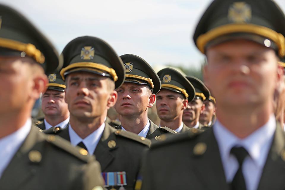 Preparations of Ukrainian army for Independence Day parade