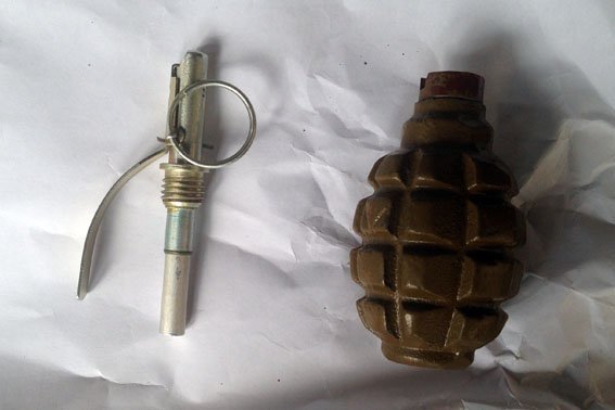 ATO spokesperson: Yesterday, UA policemen confiscated grenades and ammo from local residents of front-line area  