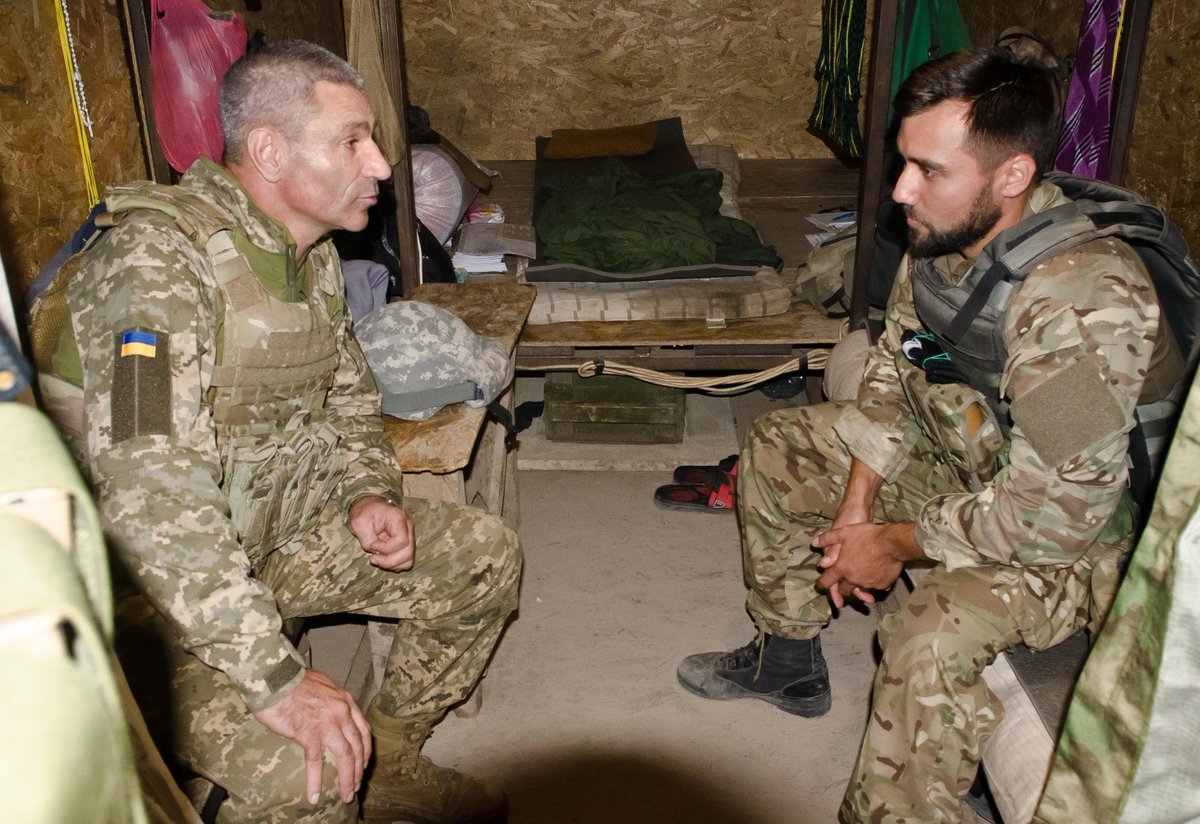 Col. Lysenko: Before Independence Day, Ukrainian Marines were awarded medals for outstanding service  