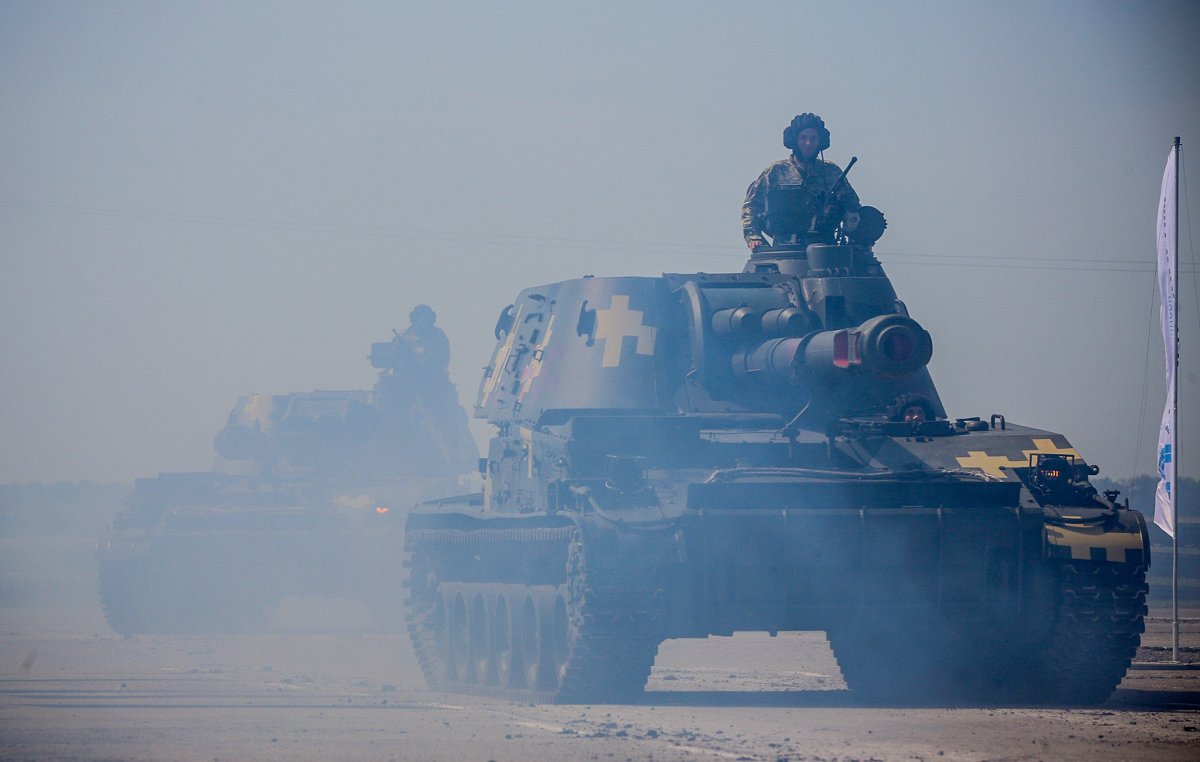 President took part in the ceremony of handing over weapons, military hardware to Ukrainian Armed Forces  