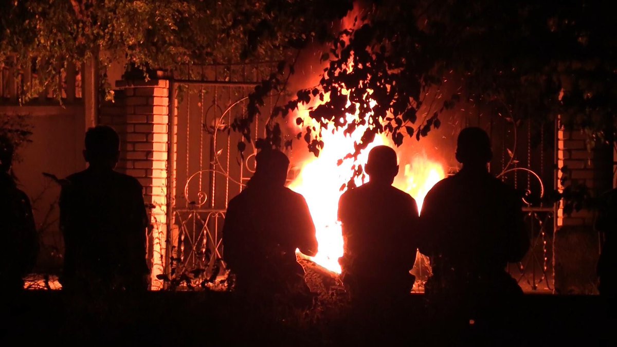 Riots in Krive Ozero after police killed local citizen