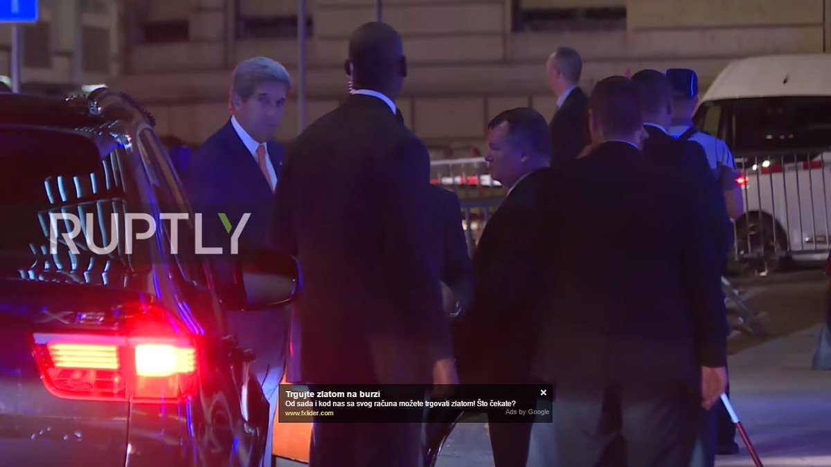 Lavrov and Kerry arrive in Geneva where they area expected to discuss conflicts in Ukraine and Syria  