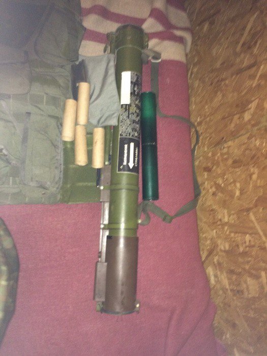ATO spokesperson: UA police confiscated a rocket launcher with rounds for it  and  ammo from a SUV heading from ATO area  