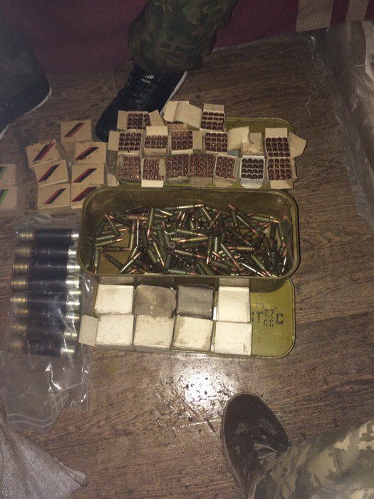 ATO spokesperson: UA police confiscated a rocket launcher with rounds for it  and  ammo from a SUV heading from ATO area  