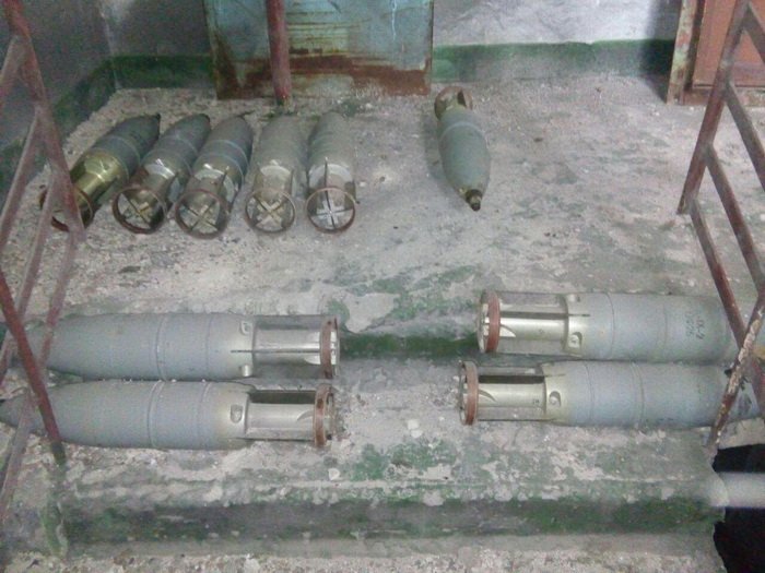 SBU seized several arsenal of ammunition at ATO zone