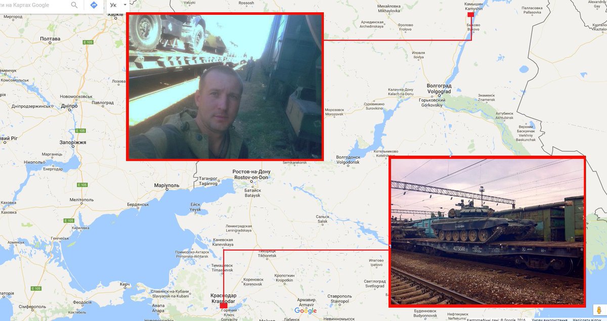 Military echelon at Krasnodar-1 station