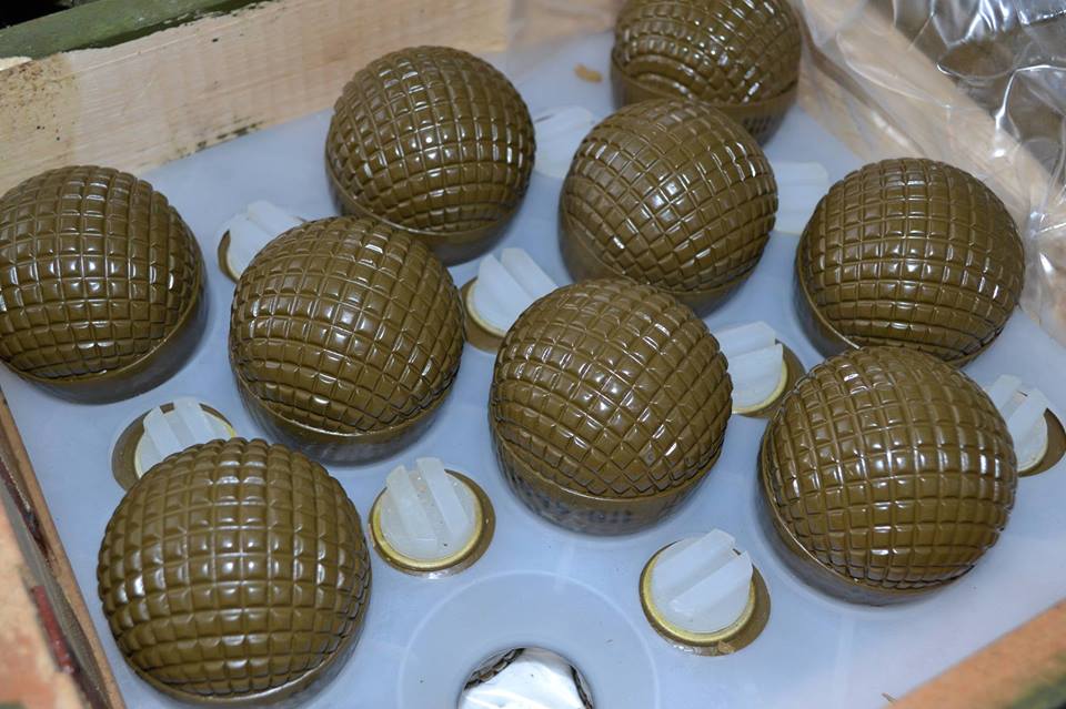 Cache of weapons seized in Bezginove village of Luhansk region