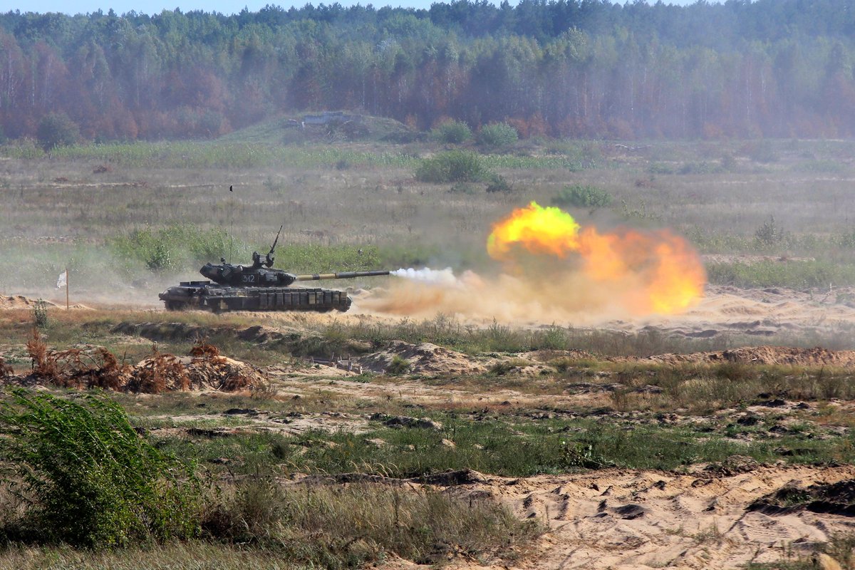 Col. Lysenko: In Chernihiv region, at a firing range, UA tankmen compete for being the best combat vehicle crew  