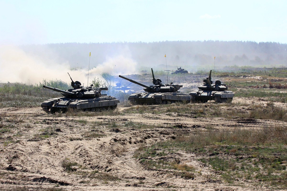 Col. Lysenko: In Chernihiv region, at a firing range, UA tankmen compete for being the best combat vehicle crew  