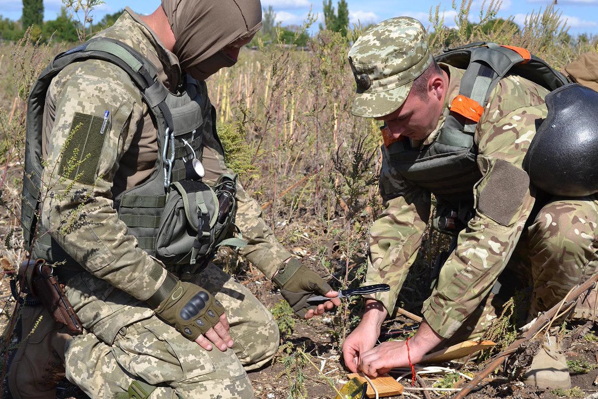ATO spokesperson: UA mil engineers get trained in ATO area  