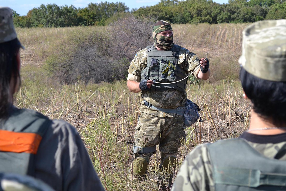 ATO spokesperson: UA mil engineers get trained in ATO area  