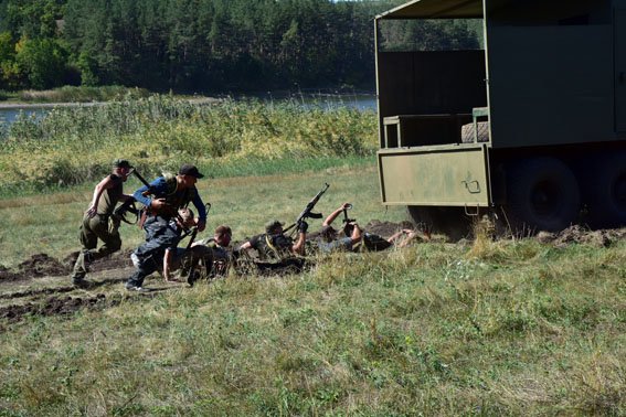 Col. Motuzyanyk: Newly formed spec ops Donetsk police unit held military training  