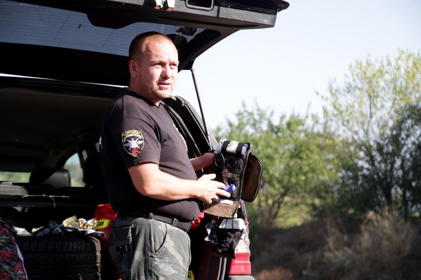 ATO spox: In Dnipro, NGU servicemen took practical exercises in tactical medicine  