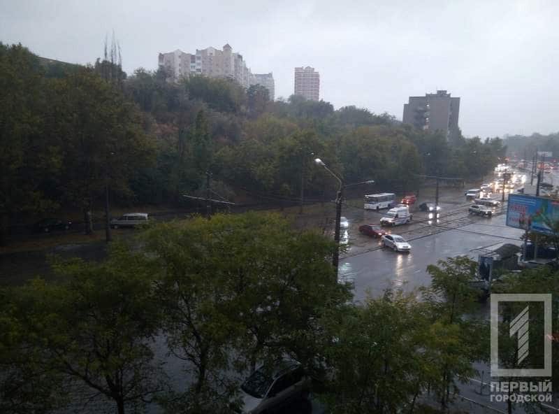 Streets flooded in Odesa after heavy rain