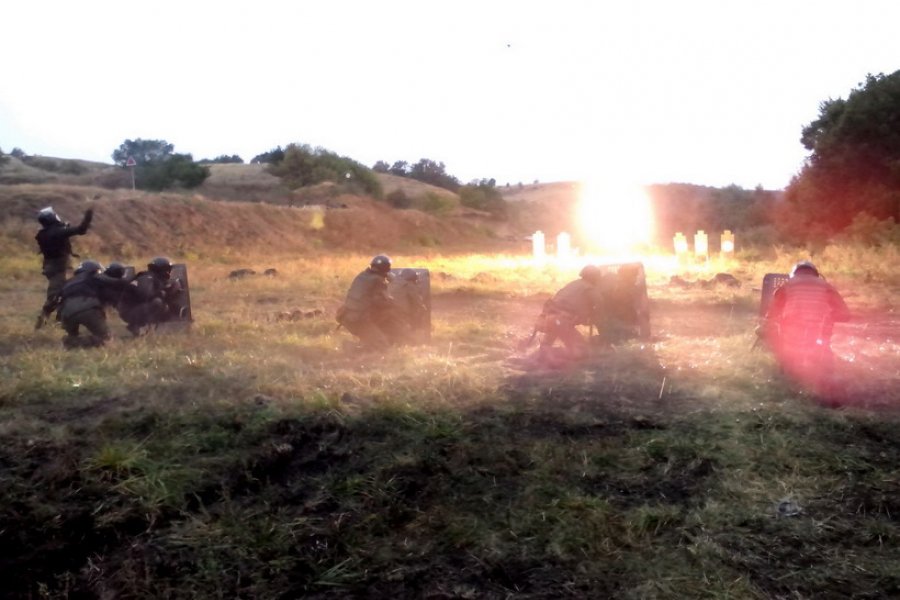 ATO spox: In Dnipro, NGU servicemen improved their skills in combating terrorist threats  