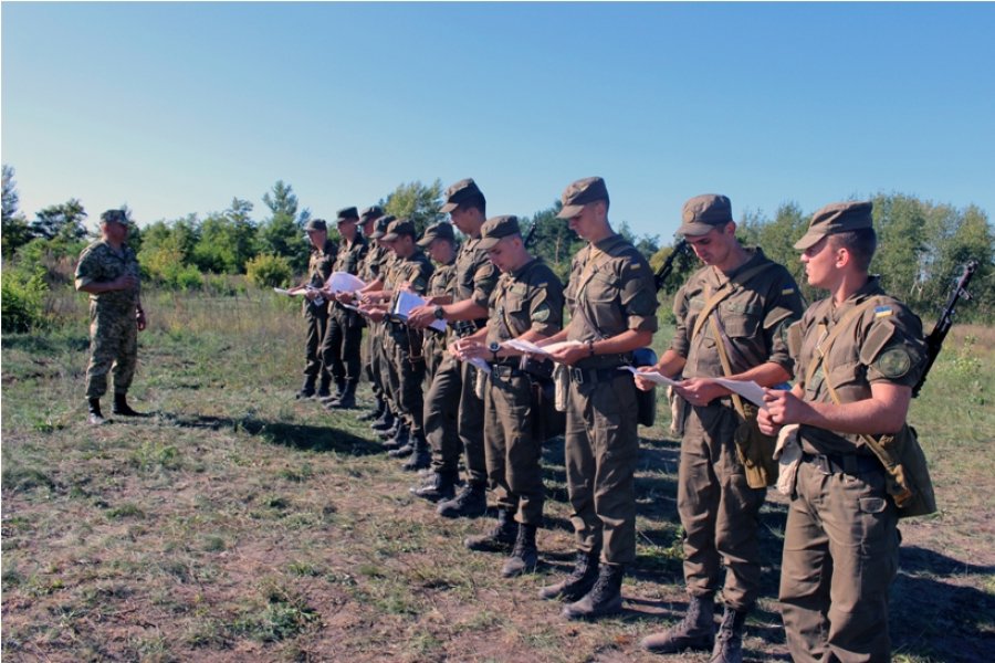 ATO spokesperson: In Kharkiv region, NGU cadets performed joint military training with UA Armed Forces servicemen  