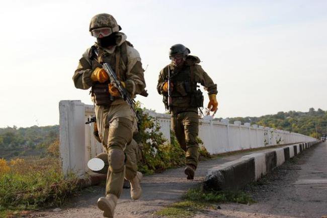 Airborne troops drill in Dnipro region