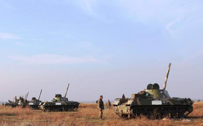 Airborne troops drill in Dnipro region