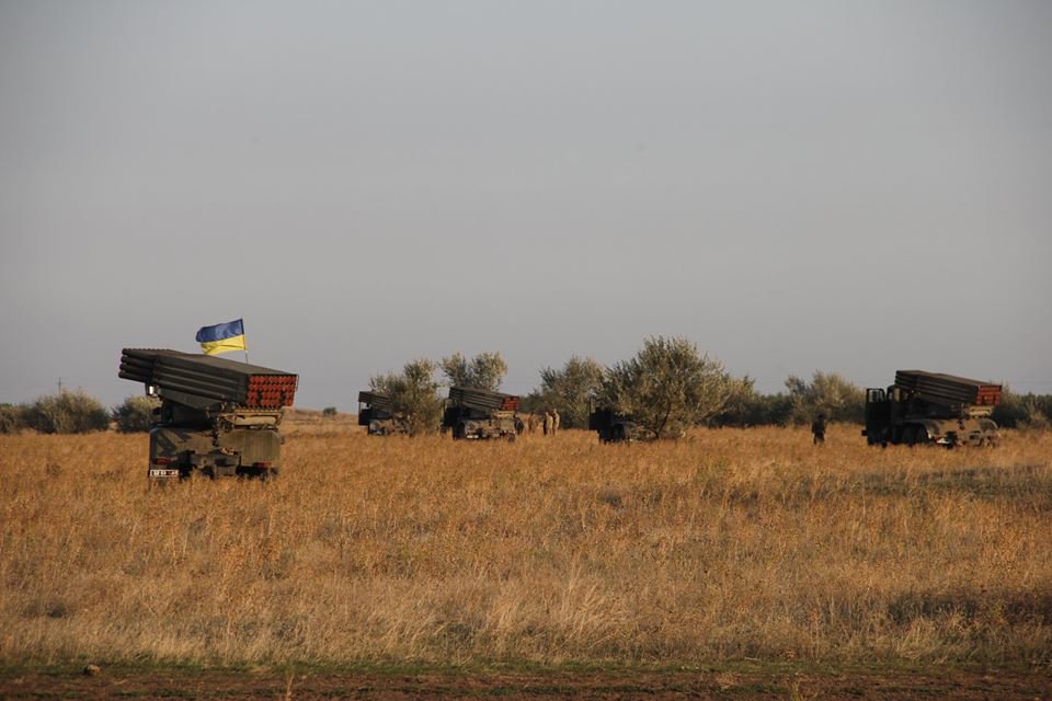 Drill of Ukrainian army 72th mobile brigade 