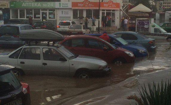 Flood in Balaklava today