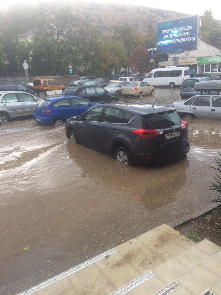 Flood in Balaklava today