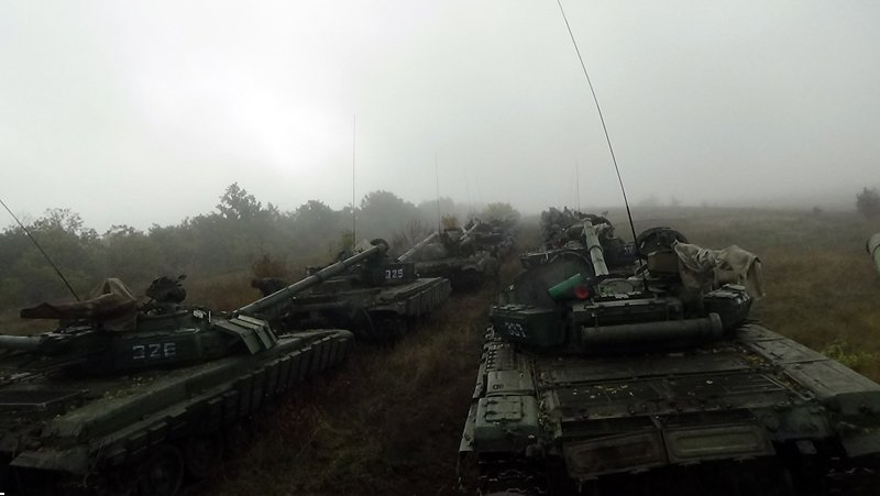 Donetsk region RU tanks by Diizel gang