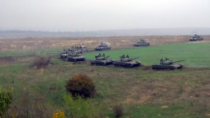 Donetsk region RU tanks by Diizel gang