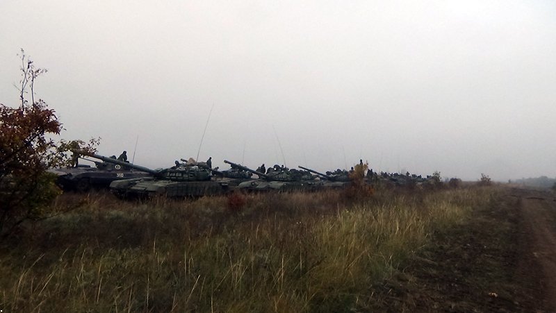 Donetsk region RU tanks by Diizel gang