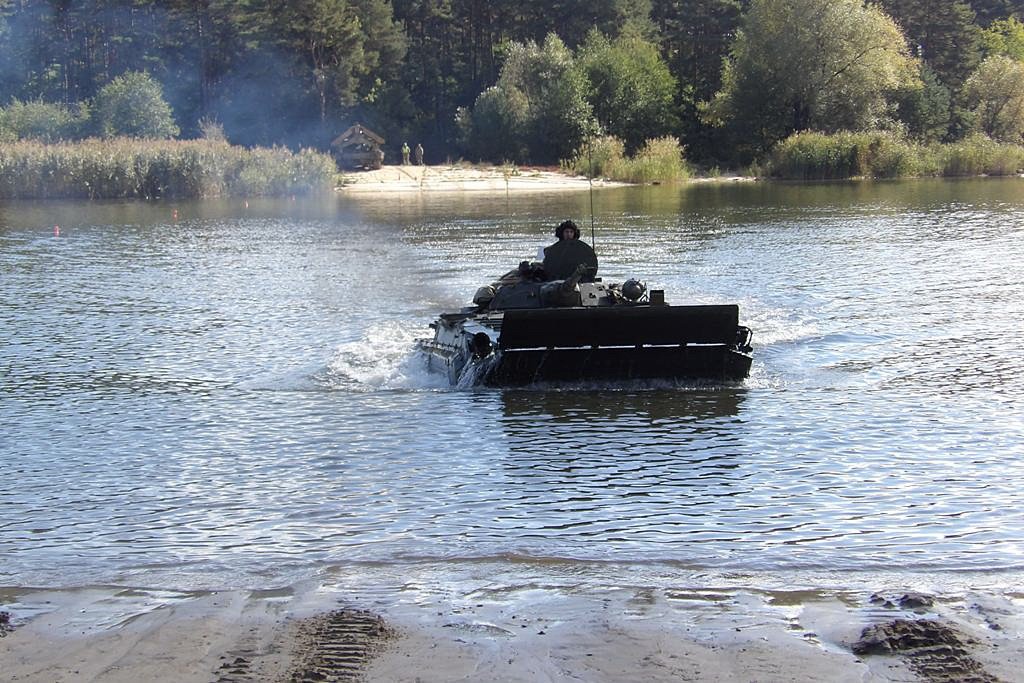 ATO spox: Marines performed mil exercises on overcoming water barrier  