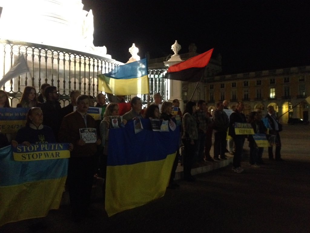 Rally in Lisbon. Stop Putin War in Ukraine
