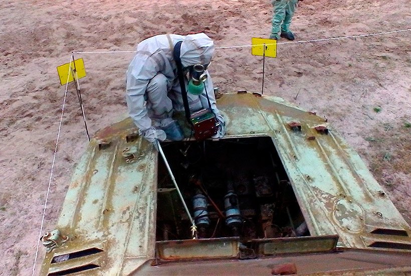 Col. Andriy Lysenko: In Kharkiv region, NBC protection units of the NGU underwent training  