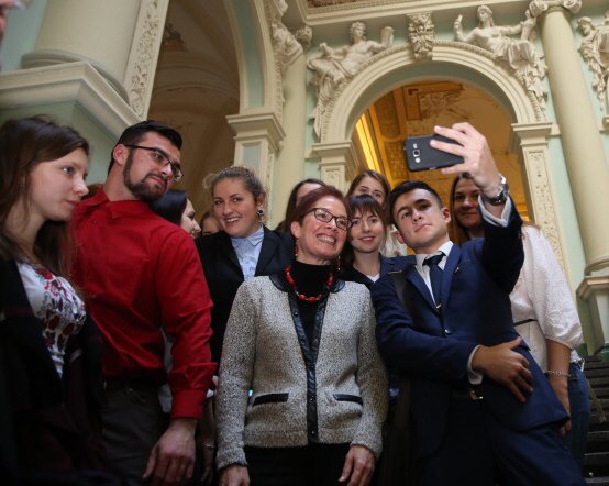 Ambassador Yovanovitch met with students of Lviv Polytechnic Nat'l University: You are the future leaders of Ukraine.  