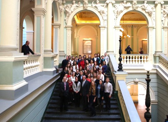 Ambassador Yovanovitch met with students of Lviv Polytechnic Nat'l University: You are the future leaders of Ukraine.  