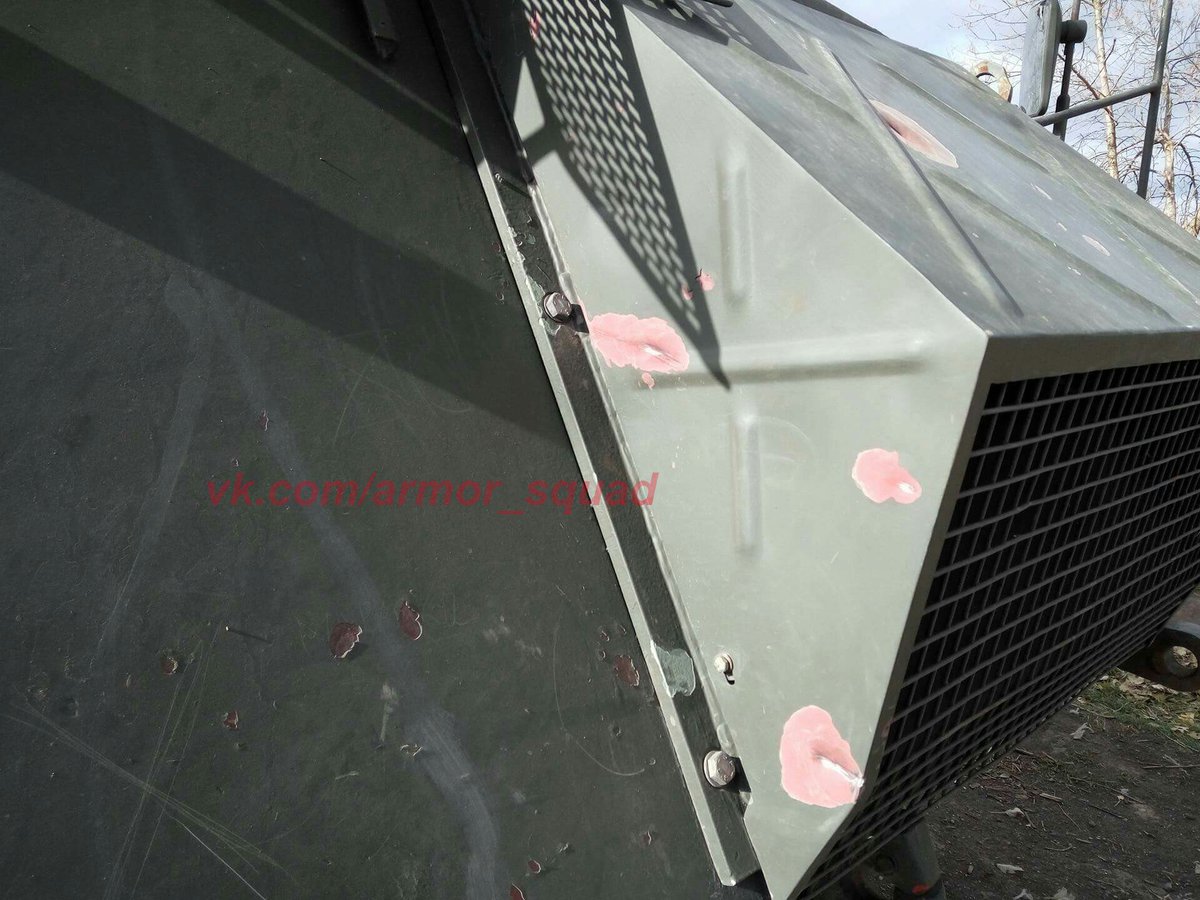 Medevac APC Saxon after near-by hit by 82mm mortar